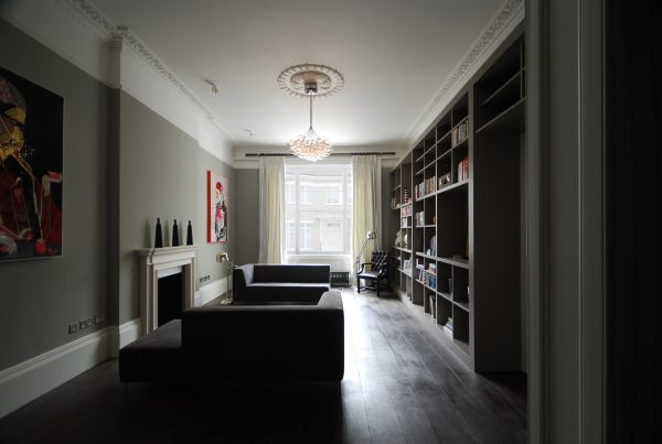 Luxury living room interior design London