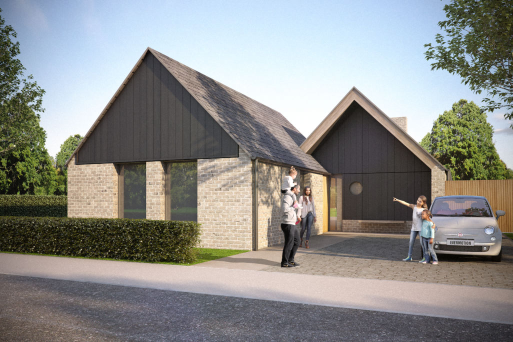 Designs for new family house in Castle Cary